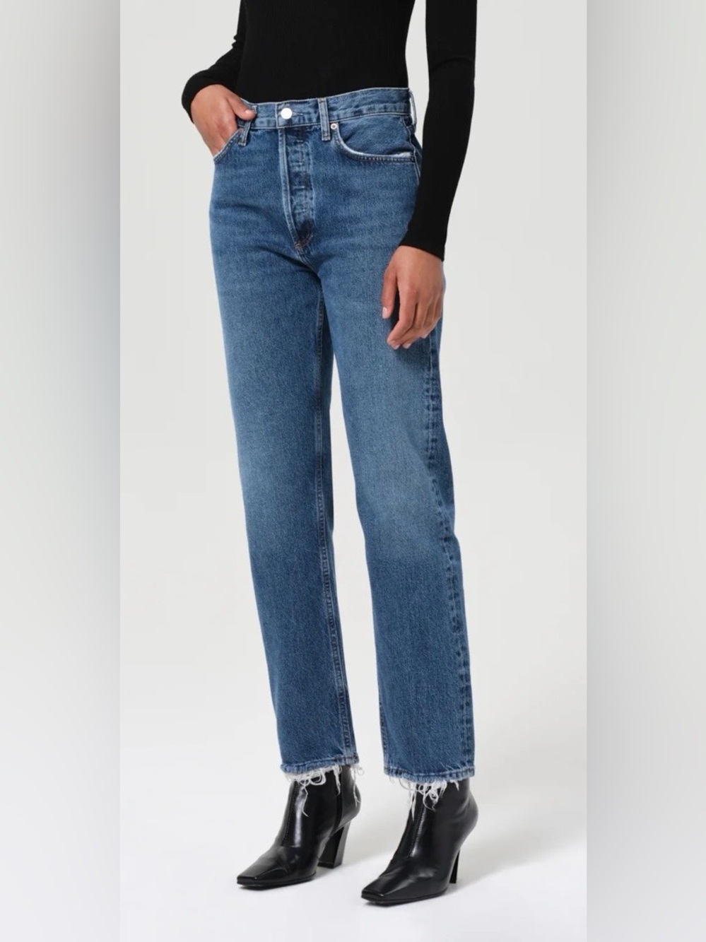 Agolde 90’S Pinch Waist High Rise Straight